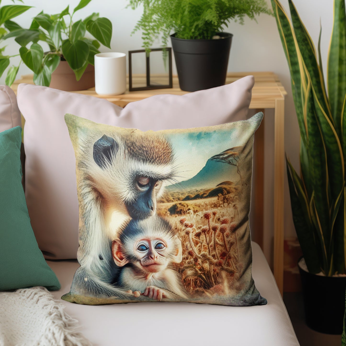 Wildlife Monkey Luxury Scatter