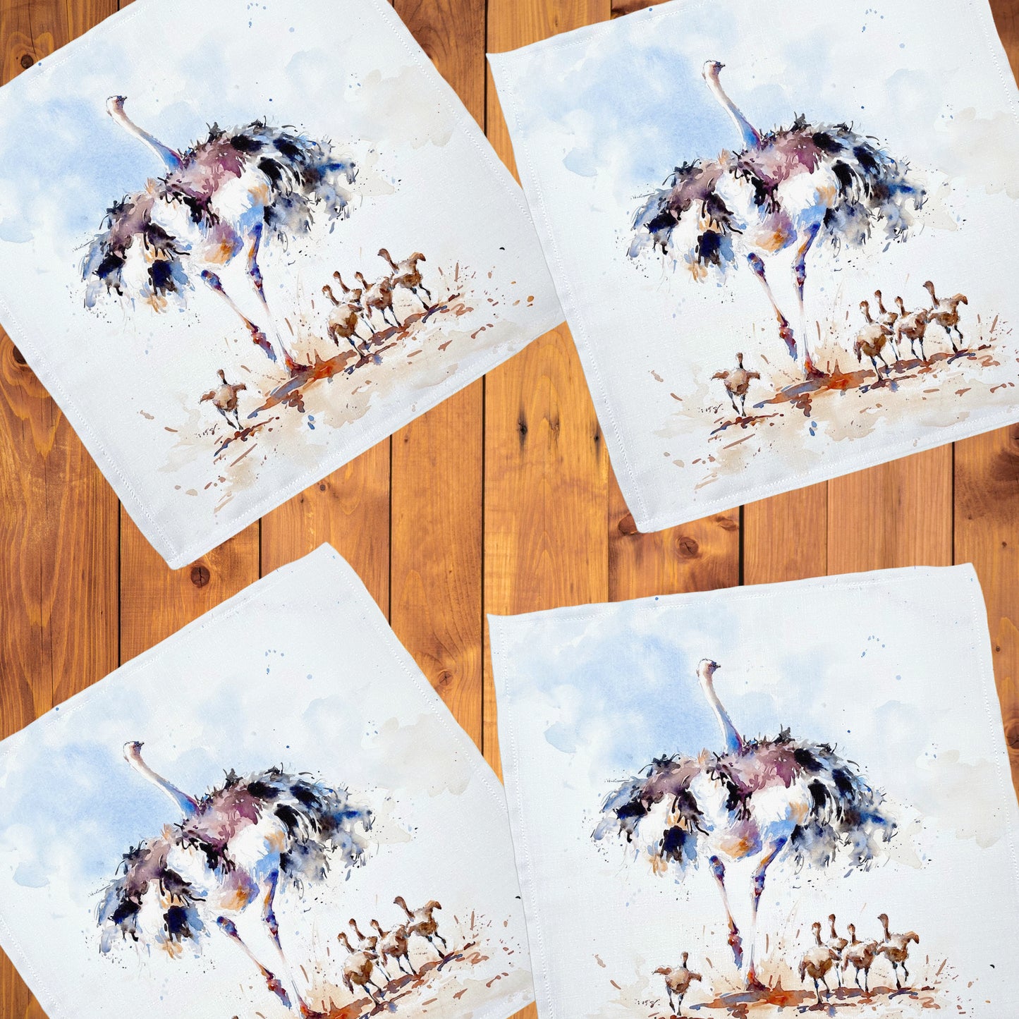 Wildlife Ostrich Napkins