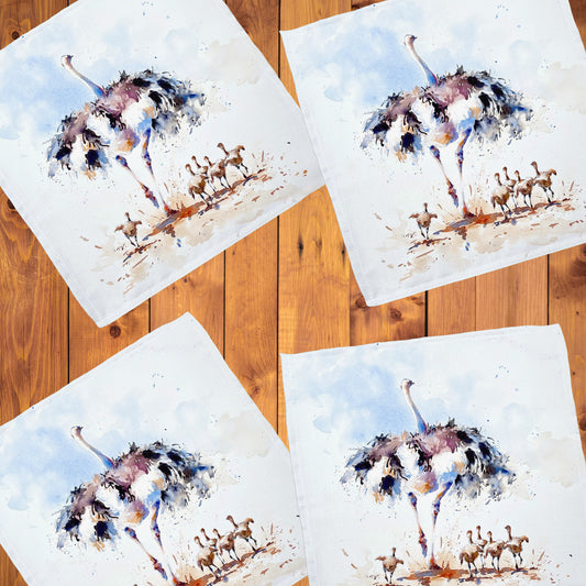 Wildlife Ostrich Napkins