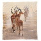 Wildlife Path of the Impala Light Weight Fleece Blanket