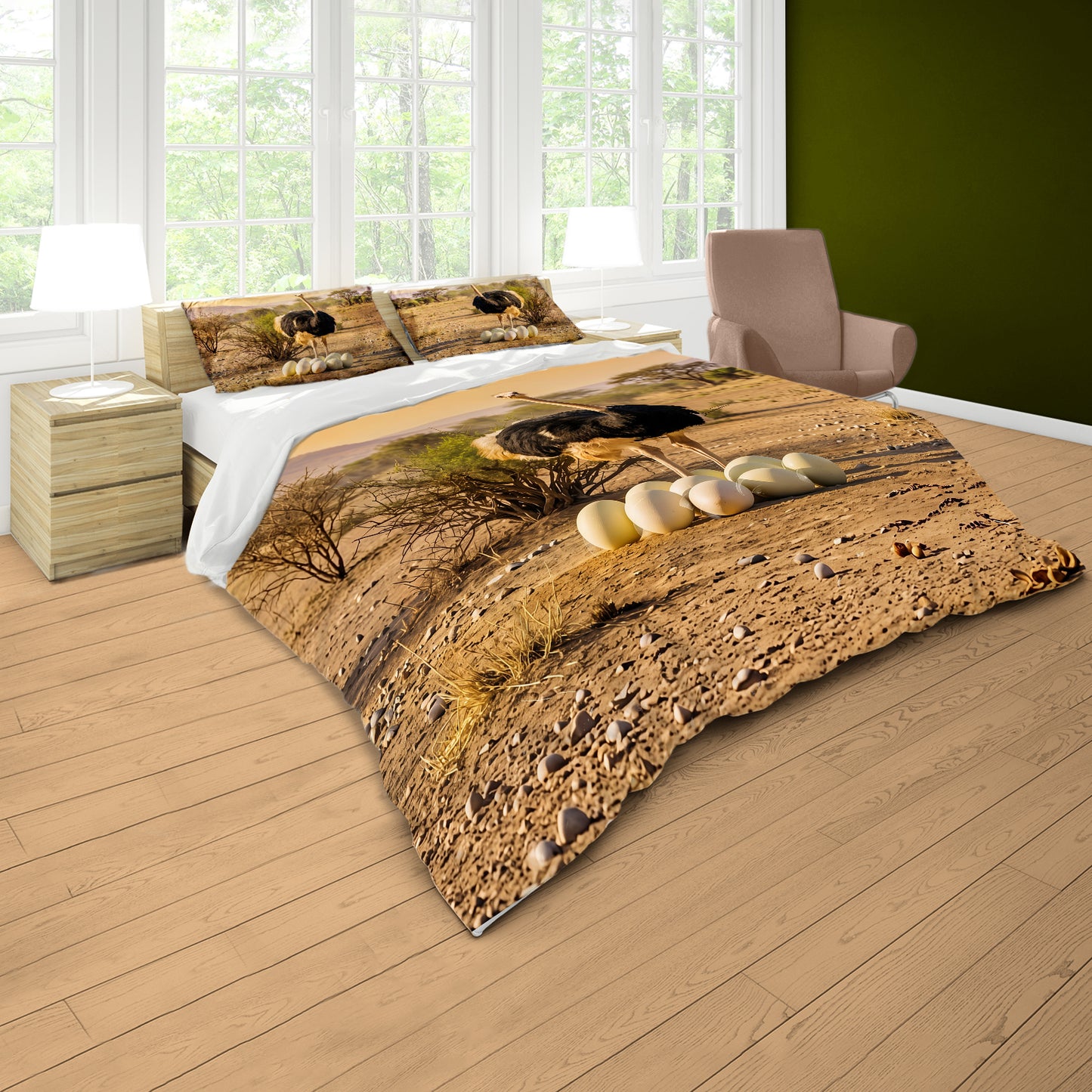 Wildlife Protective Mother Duvet Cover Set