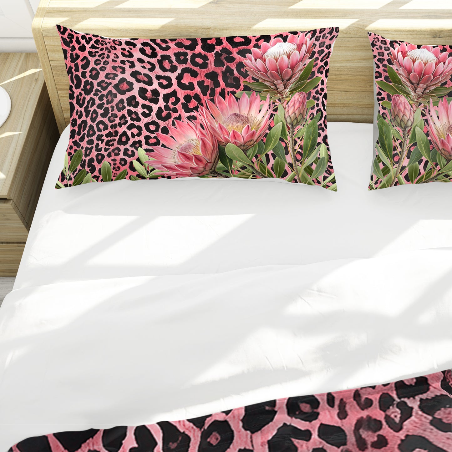 Wildlife Queen Leopard Duvet Cover Set