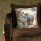 Wildlife Rhino Luxury Scatter