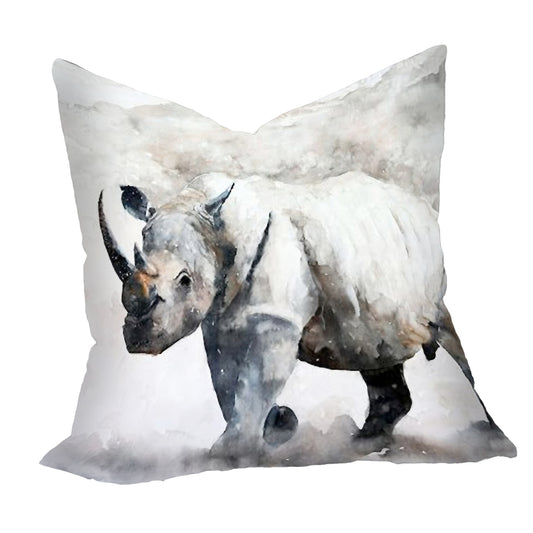 Wildlife Rhino Luxury Scatter
