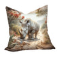 Wildlife Rhino Luxury Scatter