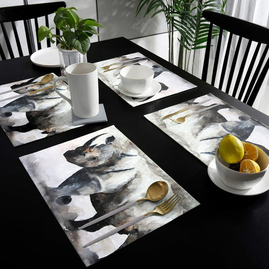 Wildlife Rhino Placemats