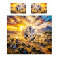Wildlife Rhino Thunder Duvet Cover Set