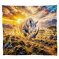 Wildlife Rhino Thunder Light Weight Fleece Blanket