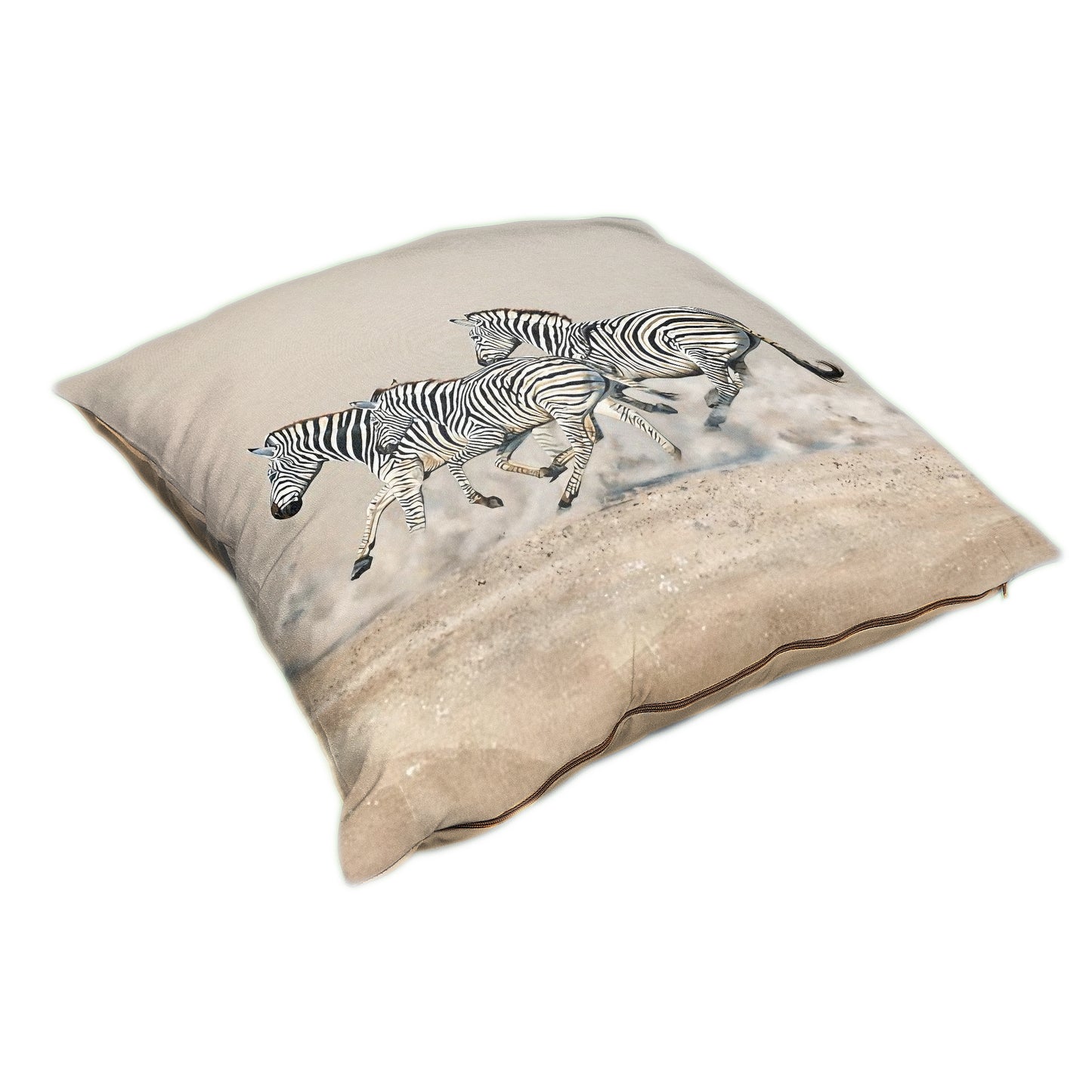 Wildlife Running Zebras Luxury Scatter