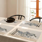 Wildlife Running Zebras Placemats
