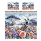 Wildlife Savanna Wild Dog Duvet Cover Set