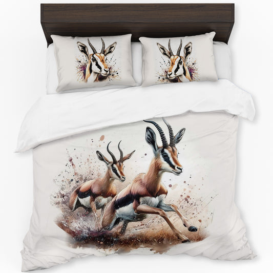 Wildlife Springbok Duvet Cover Set