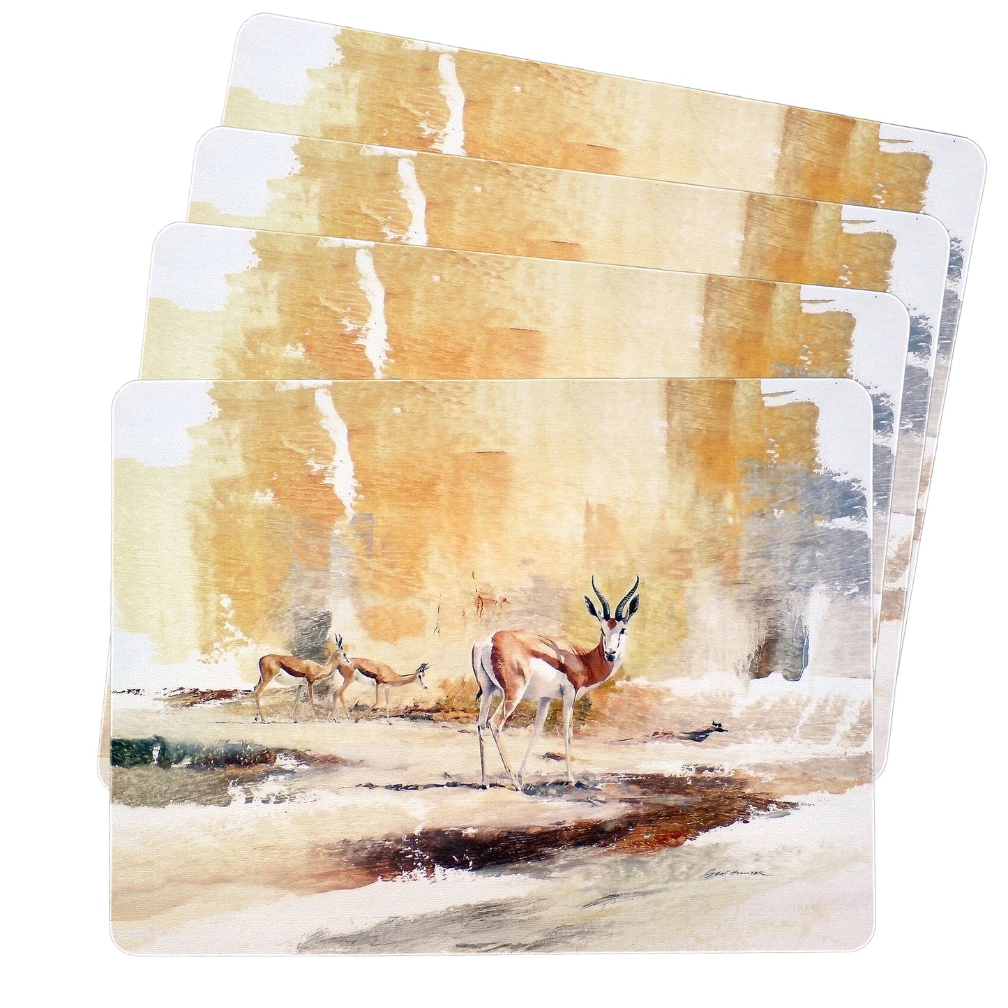 Wildlife Springbok Placemats