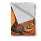 Wildlife Sunset Tiger Light Weight Fleece Blanket