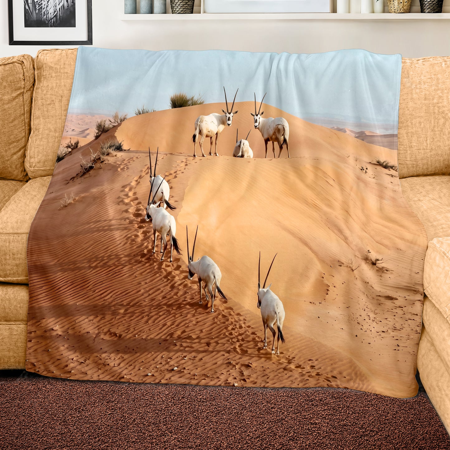 Wildlife The Great Trek Light Weight Fleece Blanket