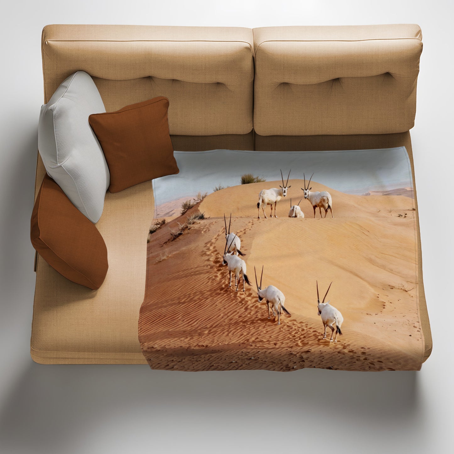 Wildlife The Great Trek Light Weight Fleece Blanket