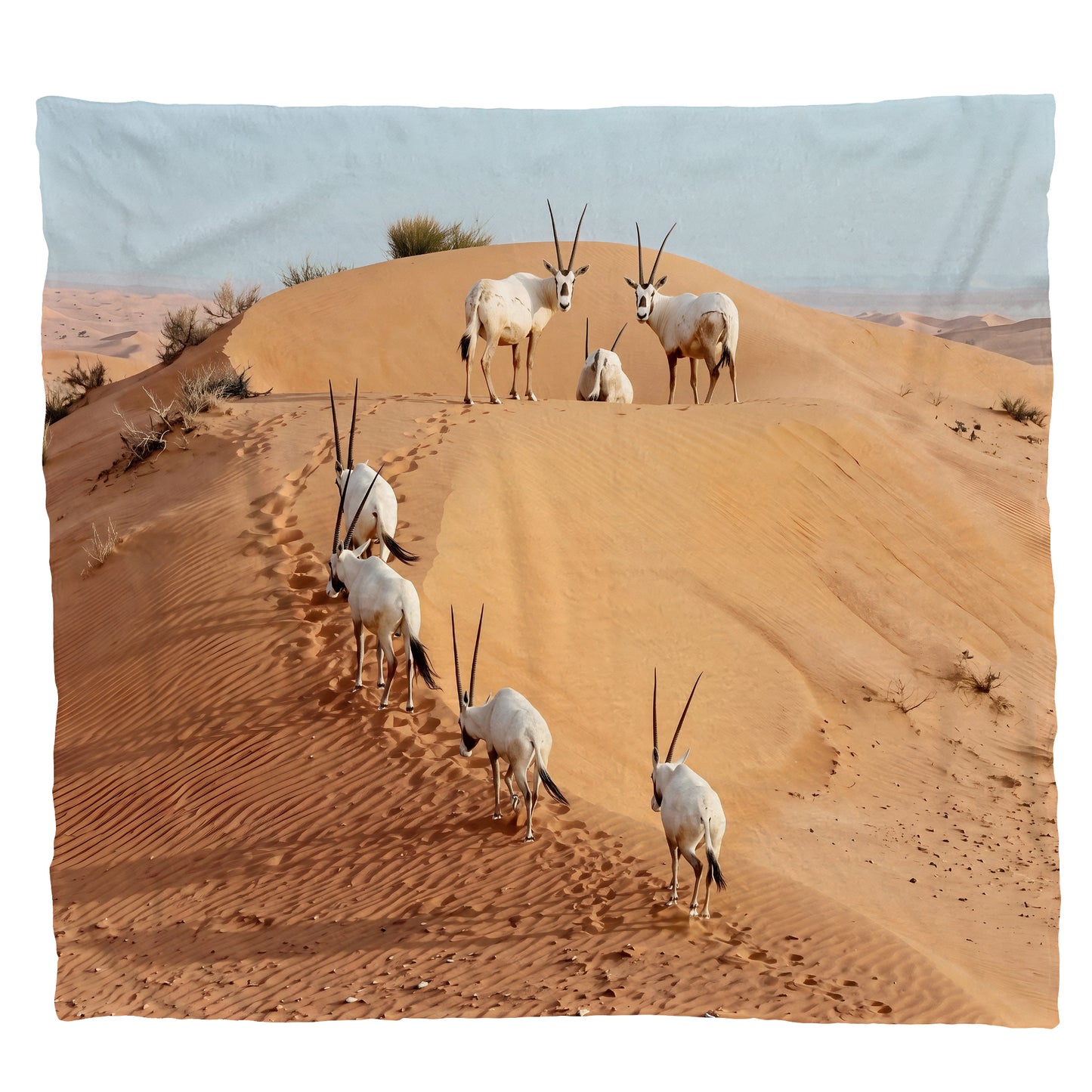 Wildlife The Great Trek Light Weight Fleece Blanket