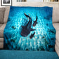 Wildlife Whale Shark Light Weight Fleece Blanket