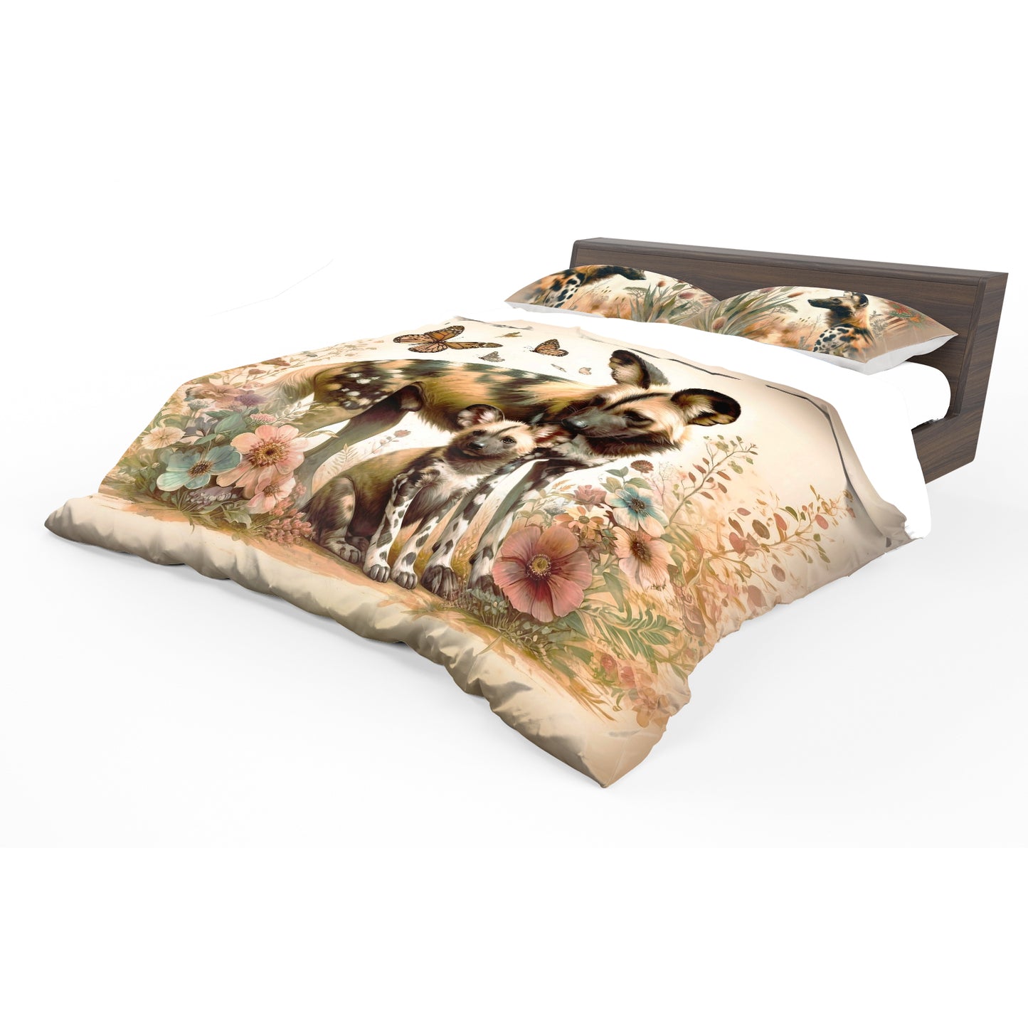 Wildlife Wild Dog Duvet Cover Set