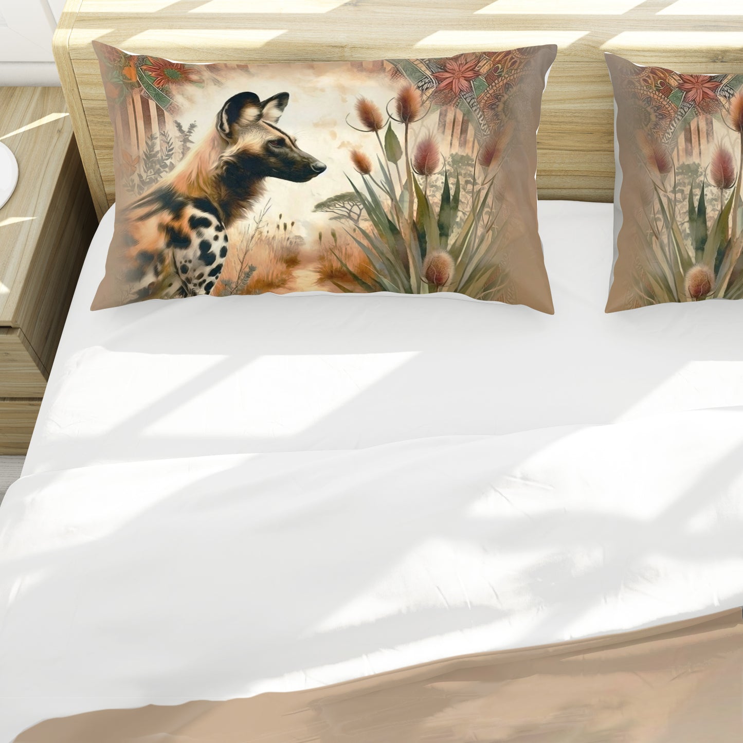 Wildlife Wild Dog Duvet Cover Set