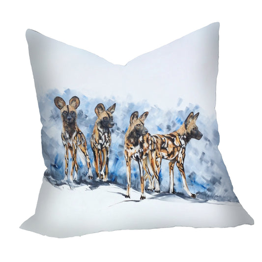 Wildlife Wild Dogs Luxury Scatter