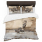 Wildlife Wildebeest Stampede Duvet Cover Set