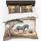 Wildlife Zebra Duvet Cover Set