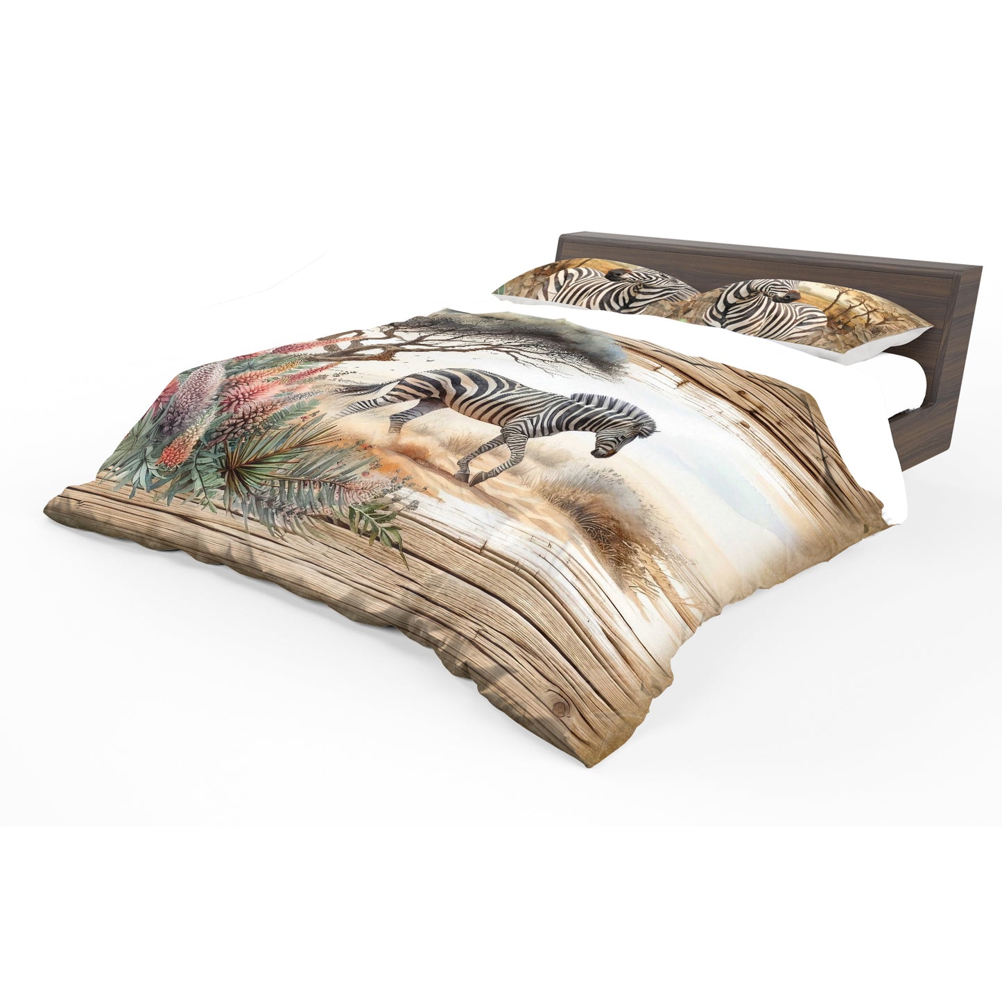Wildlife Zebra Duvet Cover Set