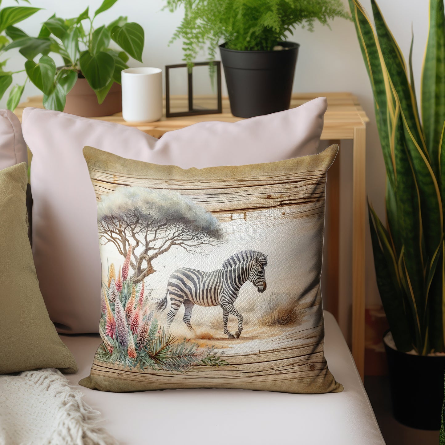 Wildlife Zebra Luxury Scatter