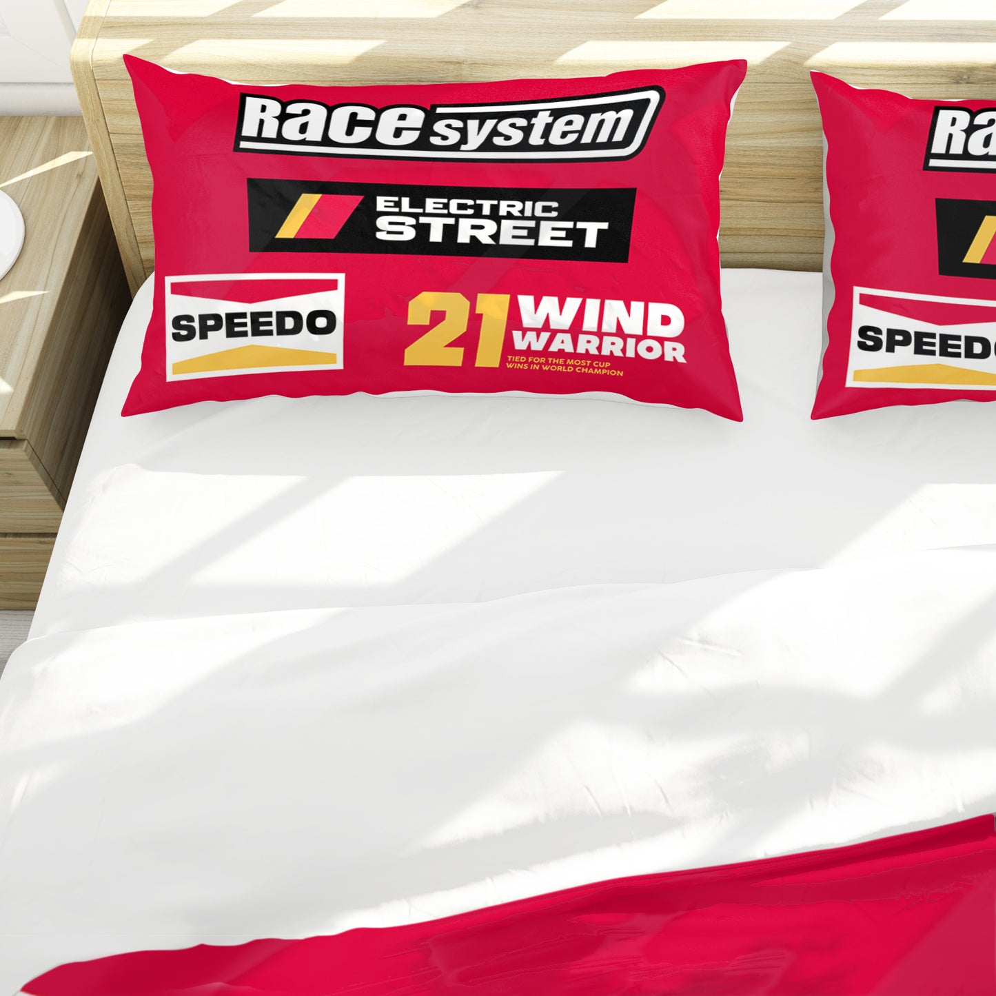 Wind Warrior Racing Duvet Cover Set