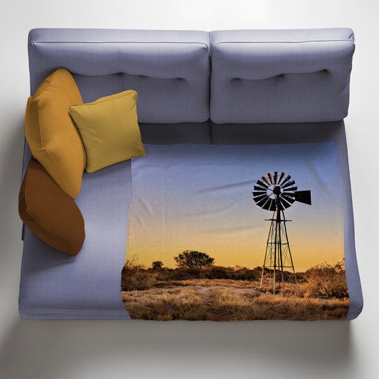 Windmill Sunset Fleece