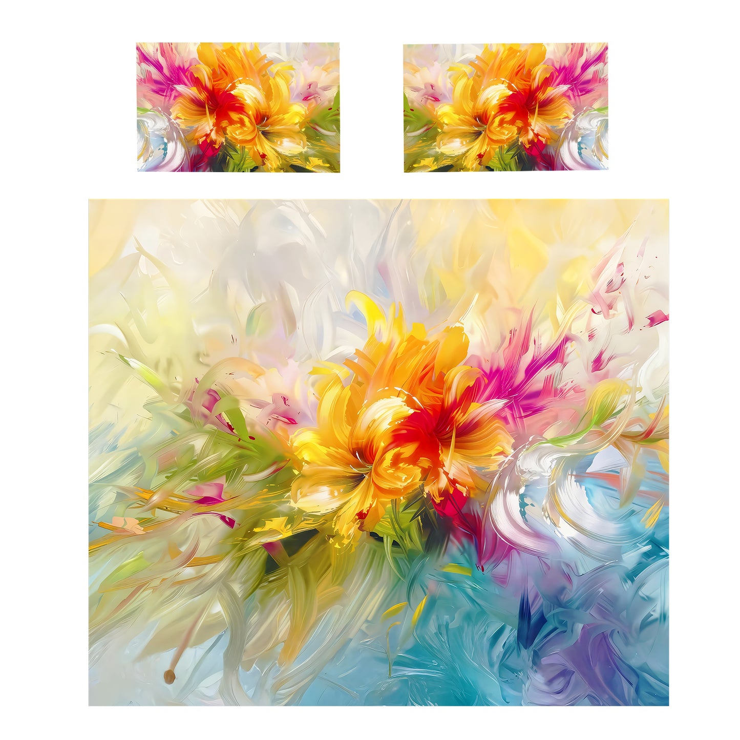 Windy Springtime Duvet Cover Set