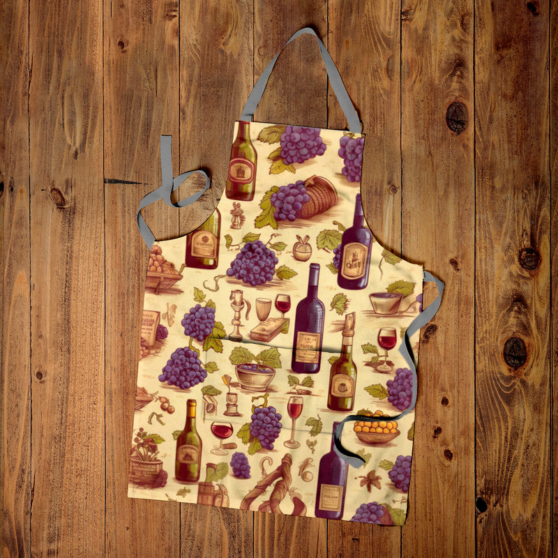 Wine Collection Apron