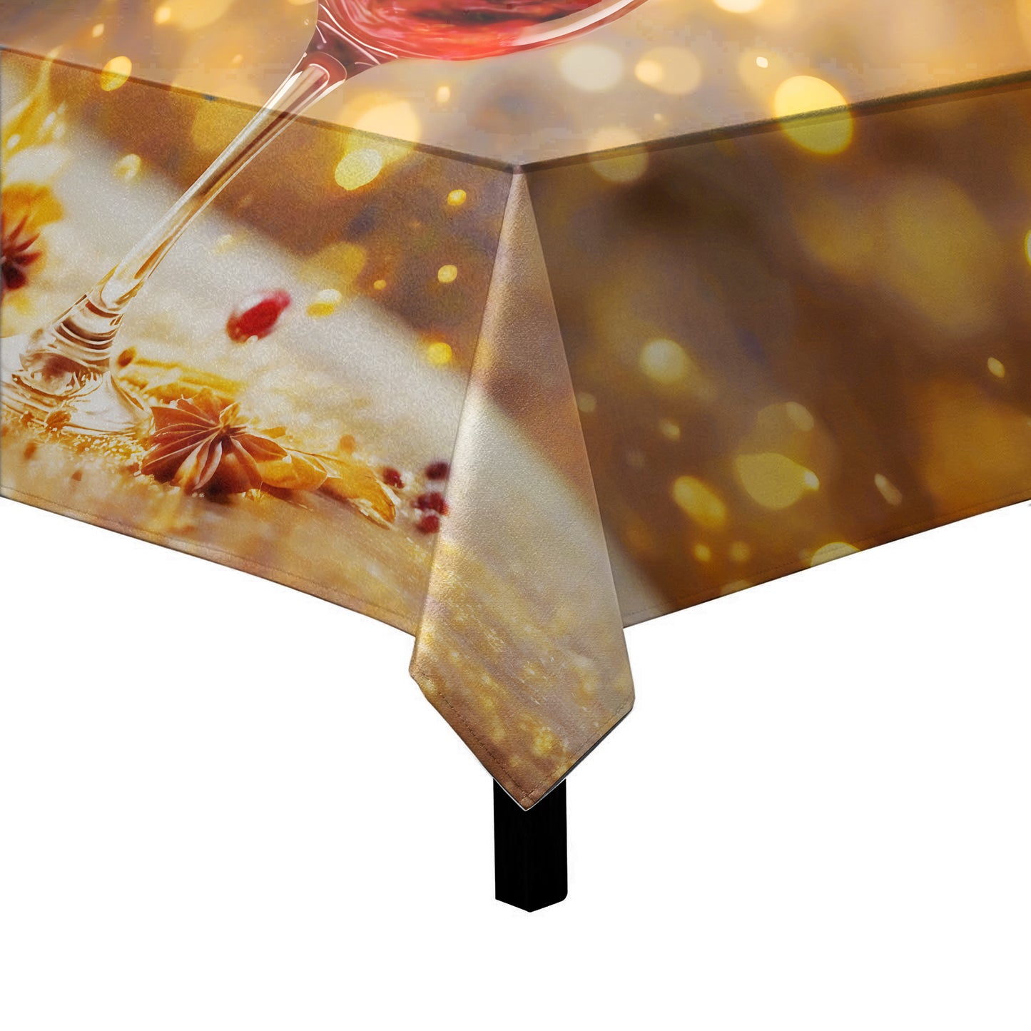 Wine And Dine Square Tablecloth