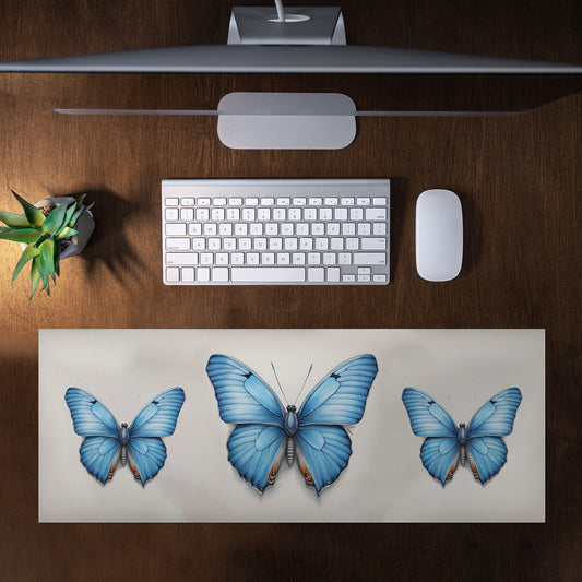Wings of Tranquility Butterfly Desk Pad by Nathan Pieterse
