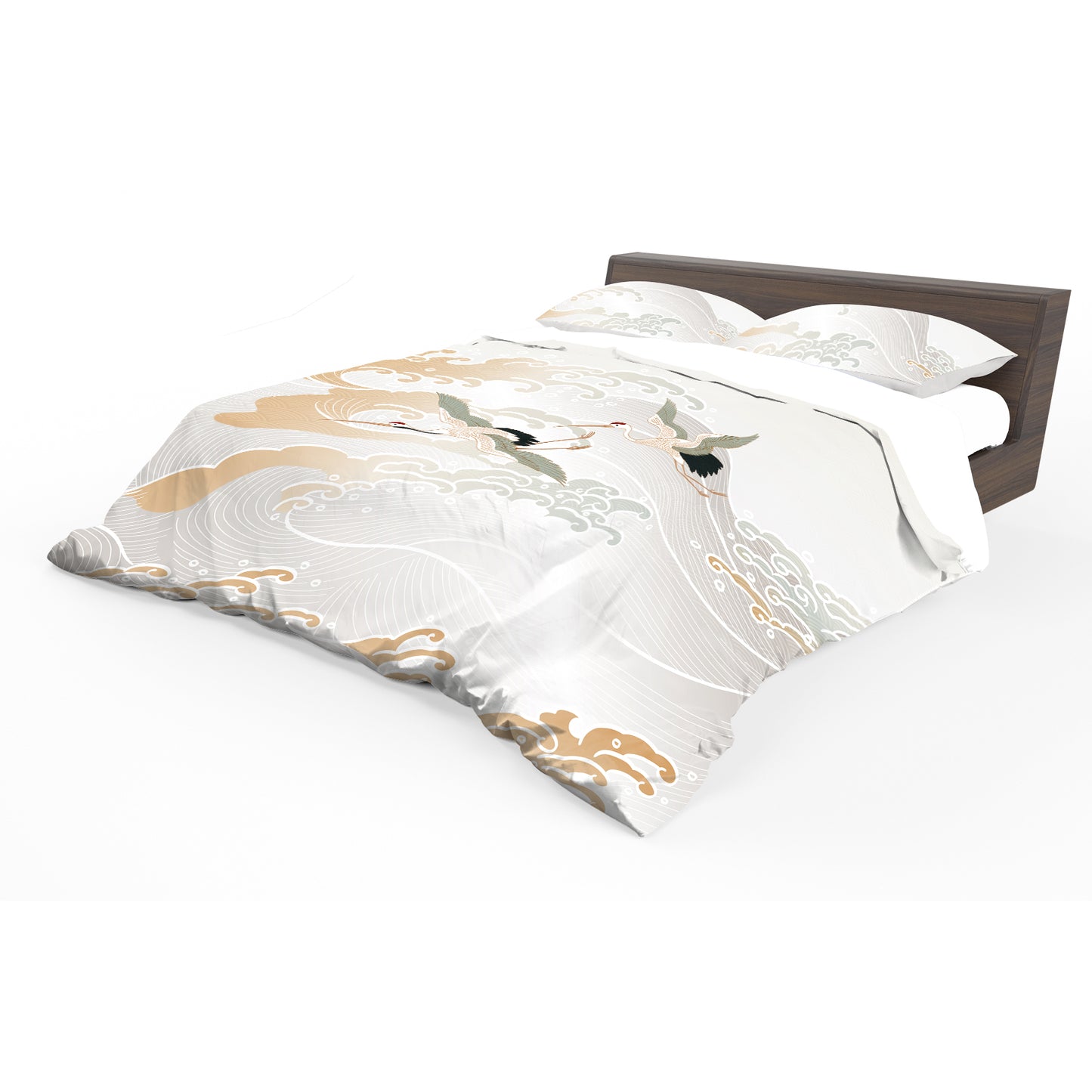 Wings Over White Clouds Duvet Cover Set