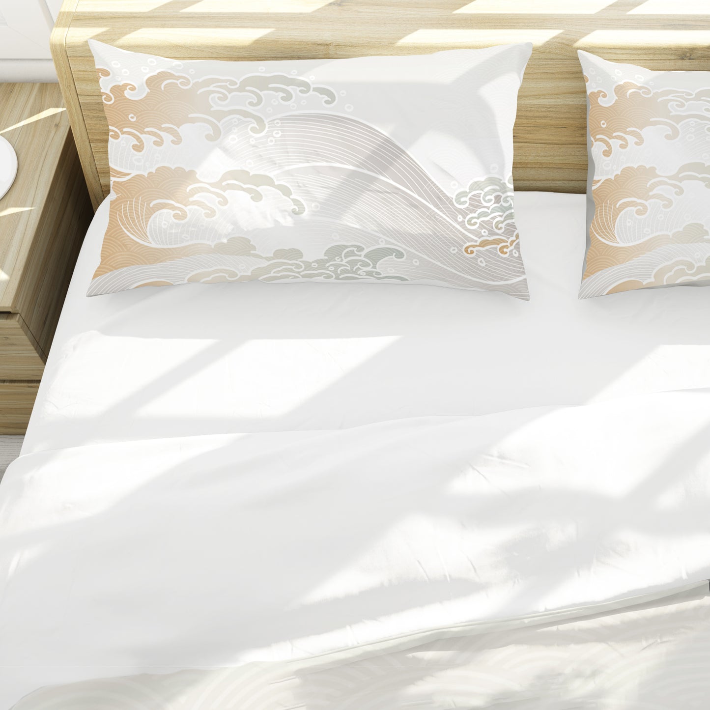 Wings Over White Clouds Duvet Cover Set