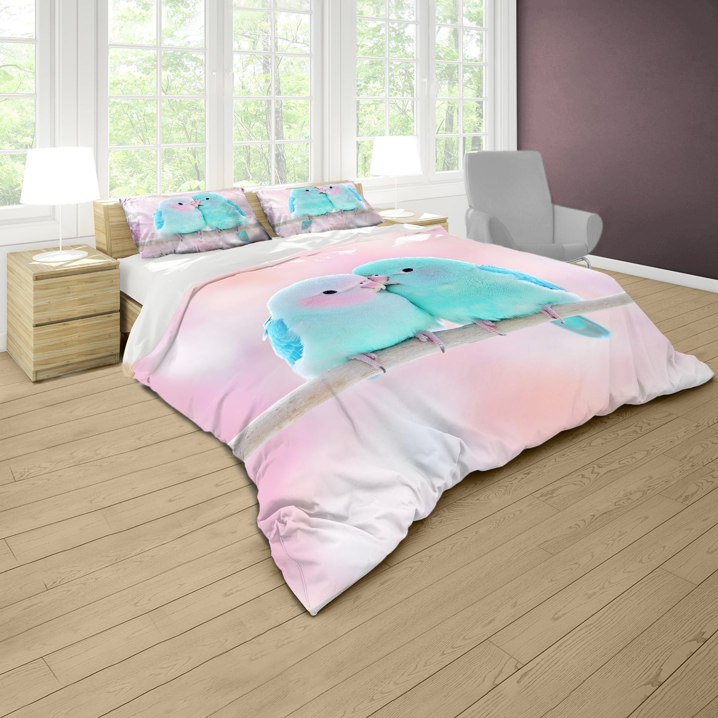 Wings of Affection Duvet Cover Set