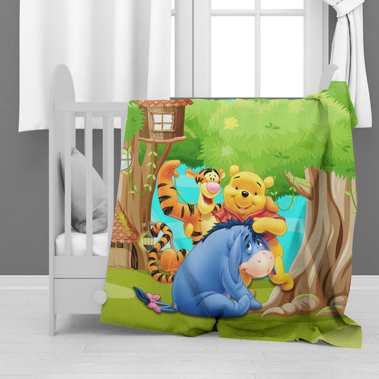 Winnie The Pooh Minky Blanket
