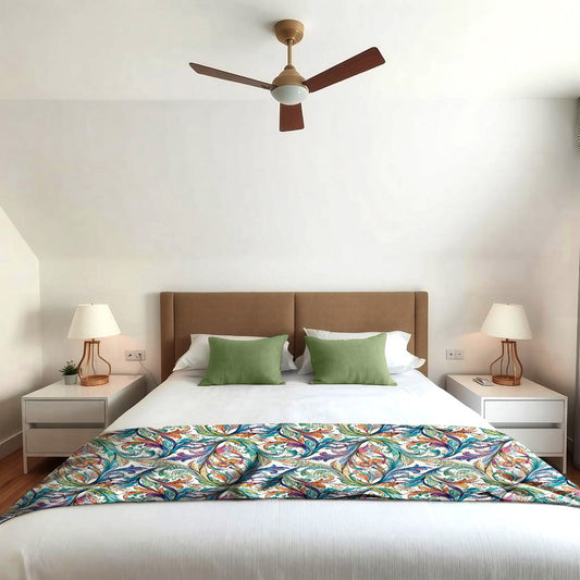 Winter Festival Light Bed Throw