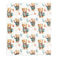 Winter Party Baby Fleece Blanket