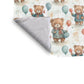 Winter Party Baby Fleece Blanket