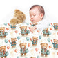 Winter Party Baby Fleece Blanket