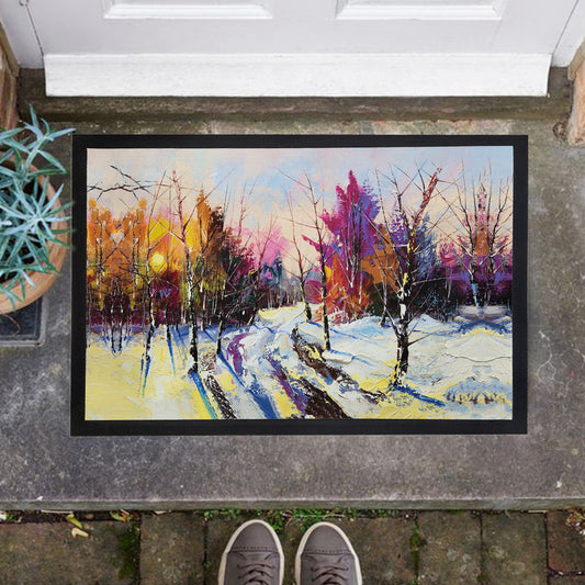 Winter Wonderland Door Mat