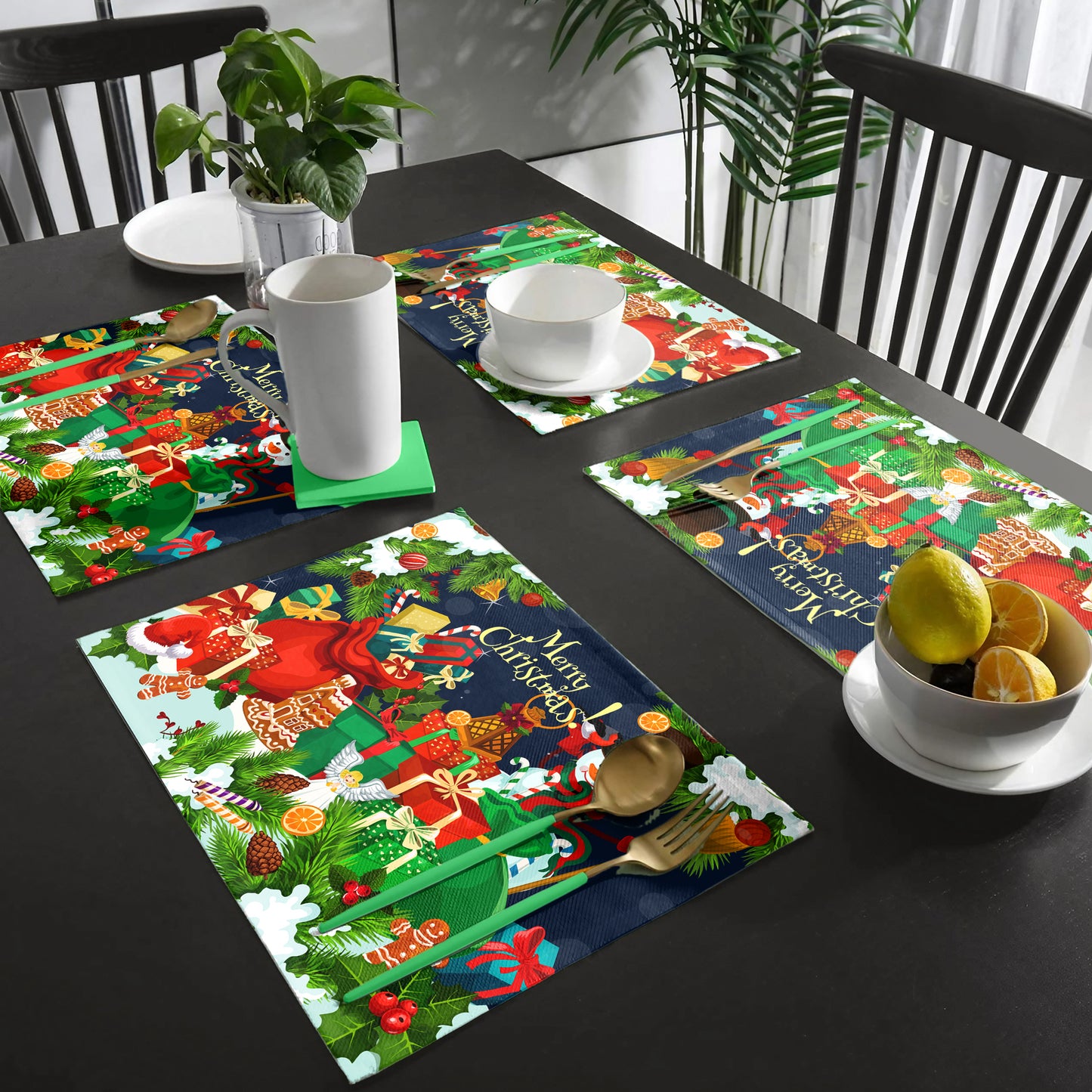 Winter Christmas Placemats
