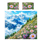 Winter Meets Spring Duvet Cover Set