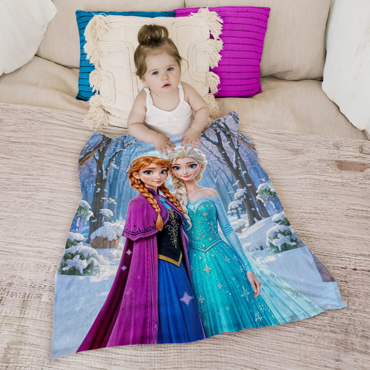 Winter Wonderland Toddler Fleece Blanket
