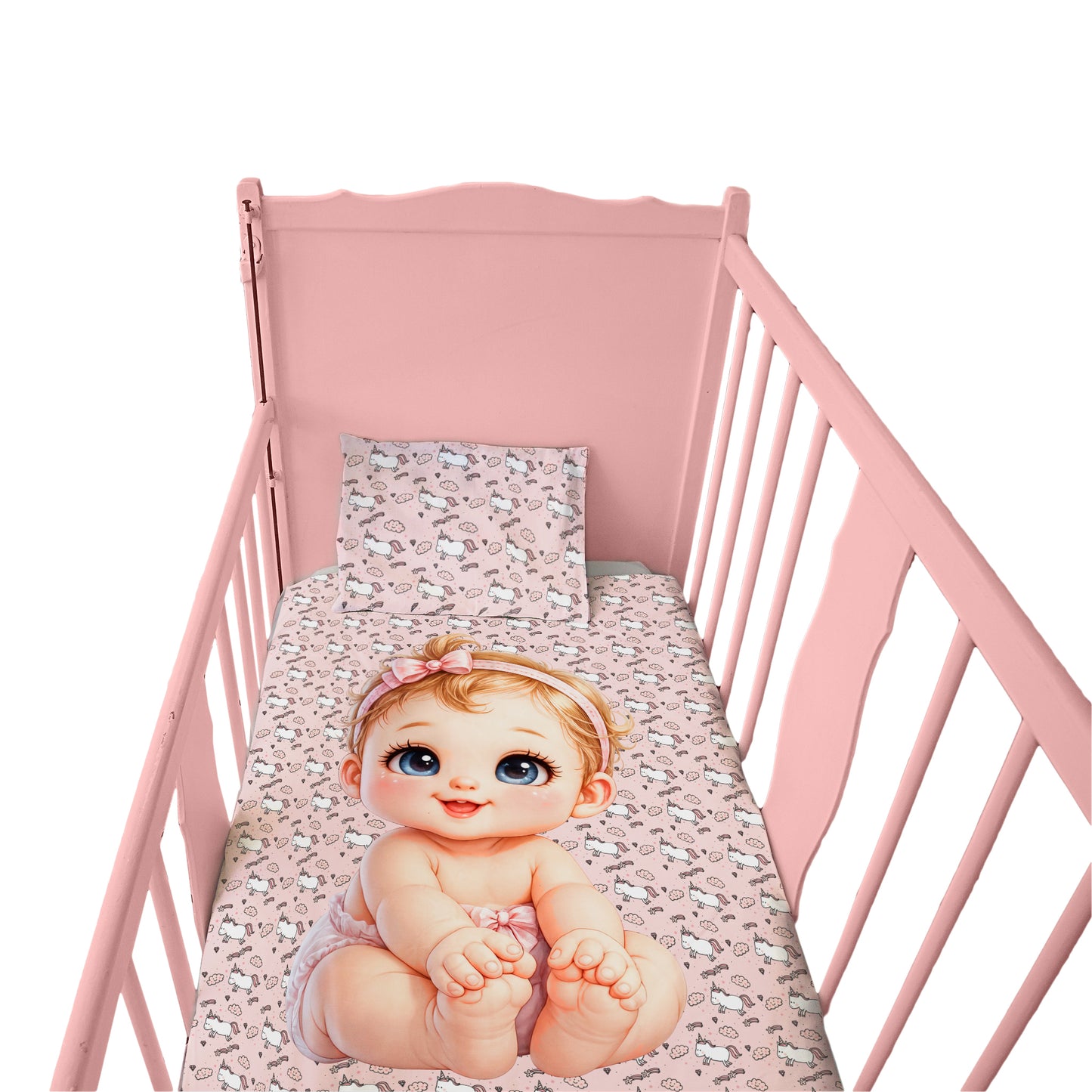 Wishes & Tiny Toes Cot Set