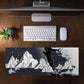 Wolf In The Night Sky Large Desk Pad