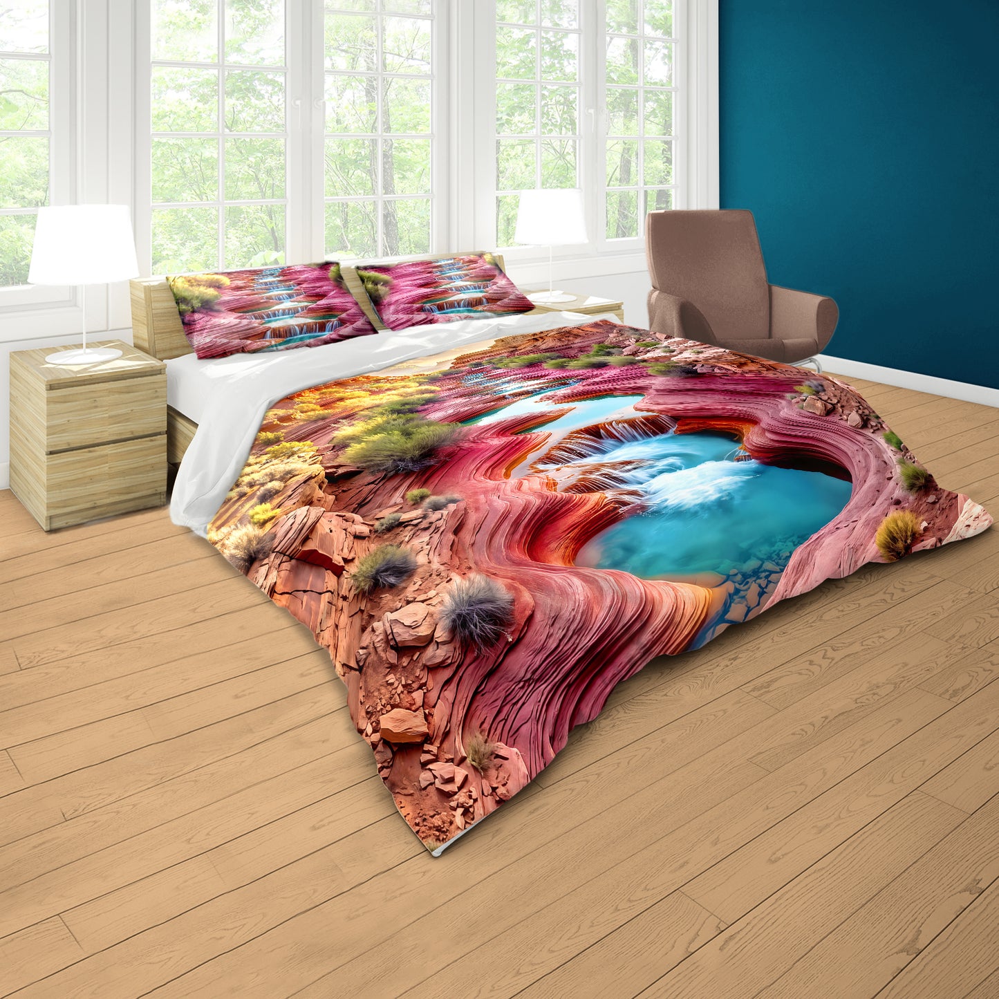 Wonders of the World Duvet Cover Set